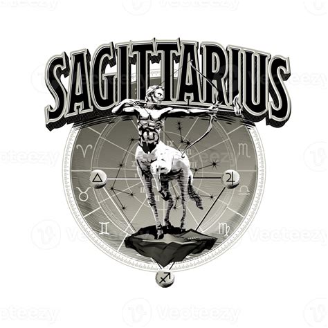 Sagittarius Astrology Zodiac Horoscope Symbol In Circle