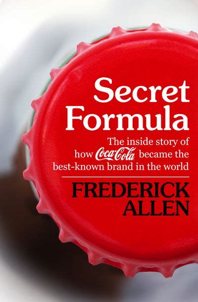 Secret Formula By Frederick Allen Open Road Media