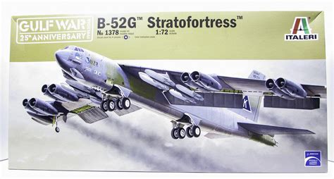 B 52g Stratofortress Gulf War 25 Years Italeri 1378 172 Aircraft Plas
