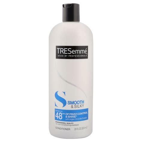 Tresemme Smooth And Silky 48 Hrs Of Frizz Control And Shine Conditioner 828ml