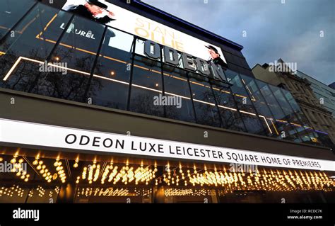 Odeon Leicester Square Iconic Home Of London Film Premieres Has