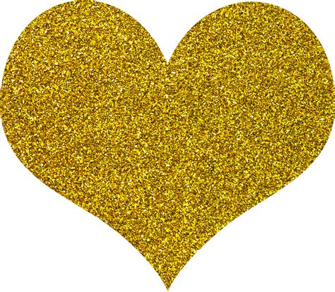 Congratulations The Png Image Has Been Downloaded Gold Heart Png