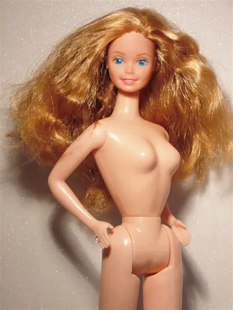 BARBIE ANGEL FACE 1982 Superstar Blonde Vintage Nude Doll Very Good