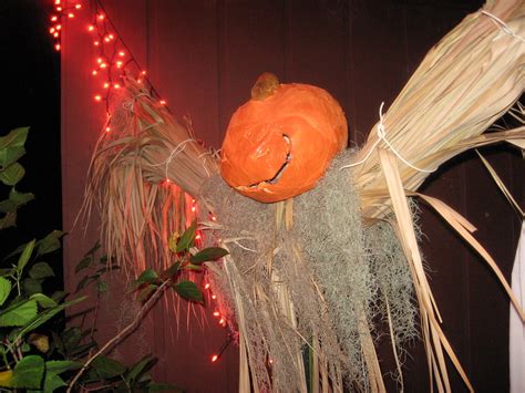 Pumpkin Scarecrow 10 Steps Instructables