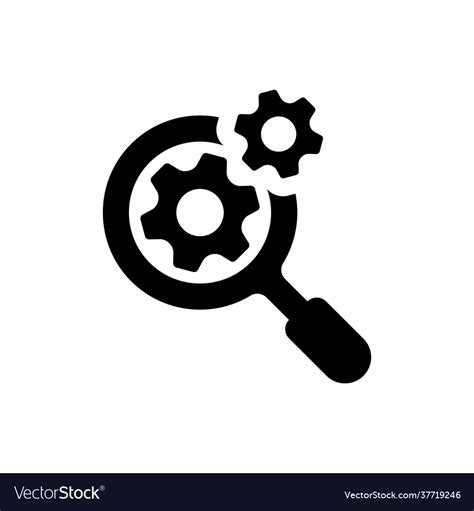Search Engine Icon Royalty Free Vector Image Vectorstock