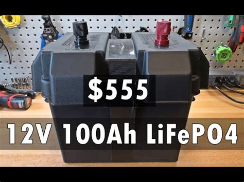The solar panels give me the option to charge my battery bank indefinitely without the grid. DIY 12v 100Ah LiFePO4 Solar Battery for $555 - YouTube