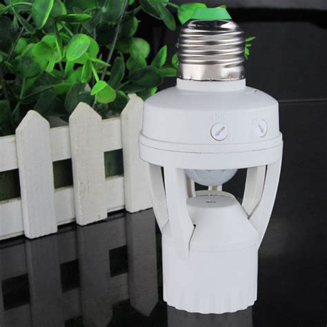 Sensor motion detector wireless infrared home indoor new led light lamp auto. E27 LED Infrared Motion Detection Light Sensor Light Bulb ...