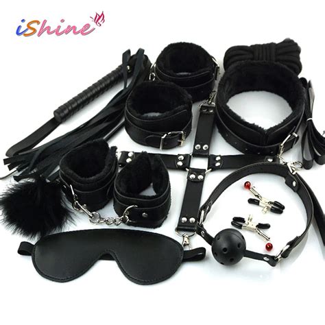 10pcs Set Sex Toy Woman Erotic Toys Adults Bdsm Bondage Set Aliexpress