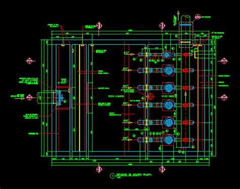 Pumping Station For Storm Water Dwg Detail For Autocad Designs Cad