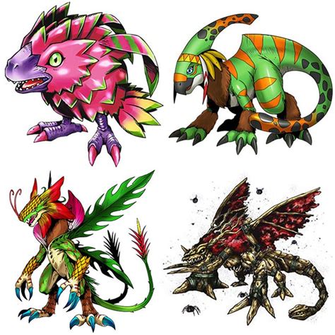 Digimon Pendulum Z2 Lineup Overview And Image Of All 6 Pendulum Z V Pets