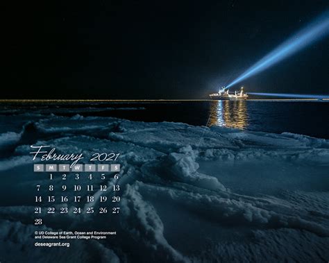 February 2021 Arctic Polar Night — Delaware Sea Grant