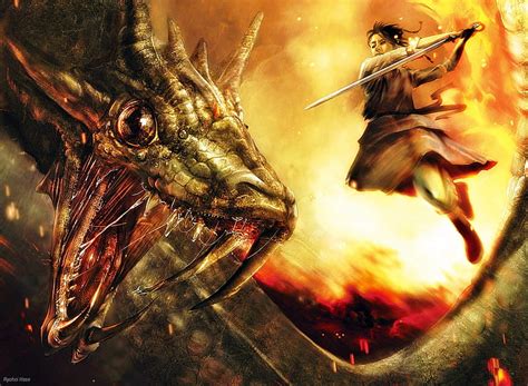 1920x1080px 1080p Free Download Drangon Slayer Fantasy Dragon