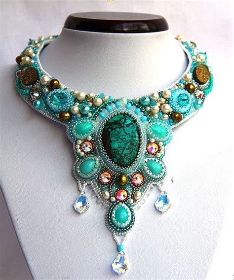 Beautiful Embroidered Jewelry By Ladyphenix Beads Magic