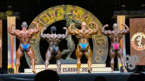 2020 Arnold Classic Comparisons And Posedown Youtube