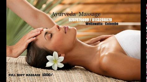 Spa And Massage Colombo Youtube