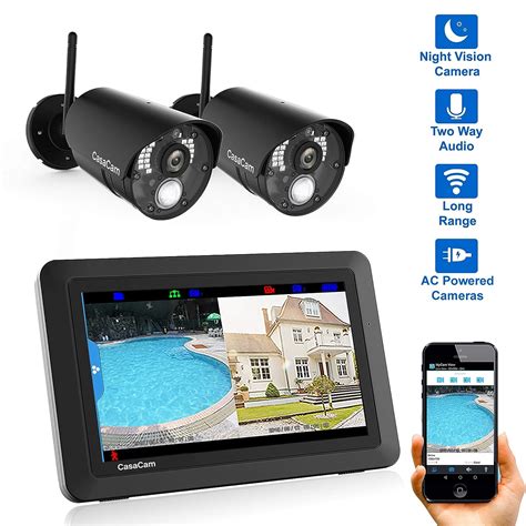 Top 10 Wired Home Drive Way Security Camera With Monitor Easy Home Care