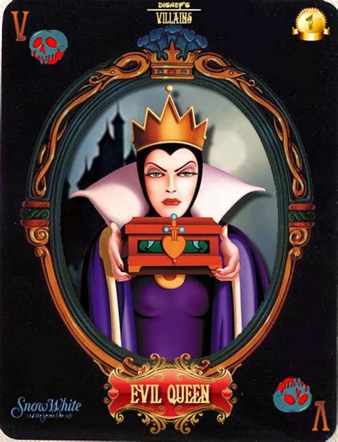 Dv Card 1 Evil Queen By Maleficent84 On Deviantart Disney Villains