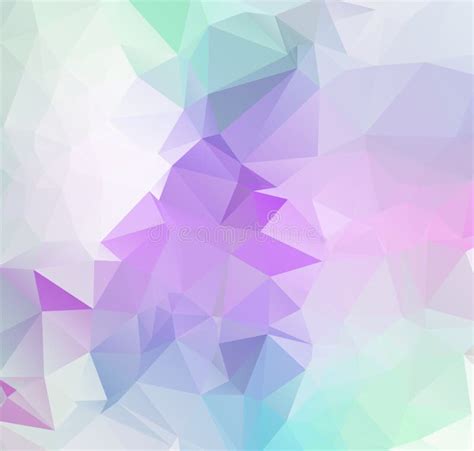 Abstract Geometric Polygonal Background Triangle Low Poly Pattern
