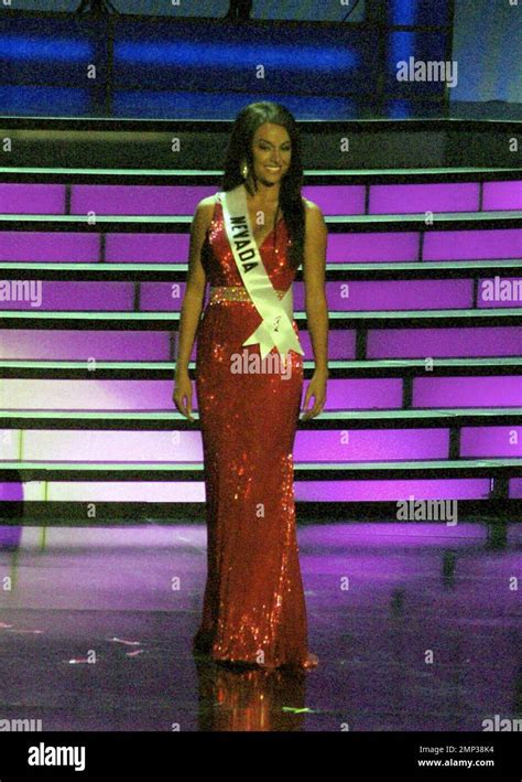 Miss Nevada Veronica Grabowski At The Miss Usa Preliminary Held At Planet Hollywood In Las Vegas