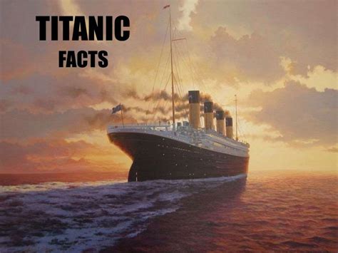 10 Facts About Rms Titanic Facts Of World