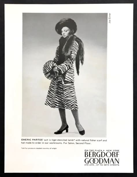 1971 Emeric Partos Womens Tiger Stenciled Suit Photo Bergdorf Goodman