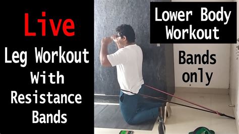 16 Minute Live Leg Workout With Resistance Band Fit Forever
