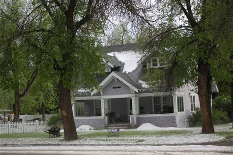 Hail Rain Storm Rips Through Lewistown News