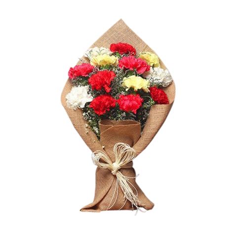 Send Pieces Mixed Carnations In A Bouquet To Philippines