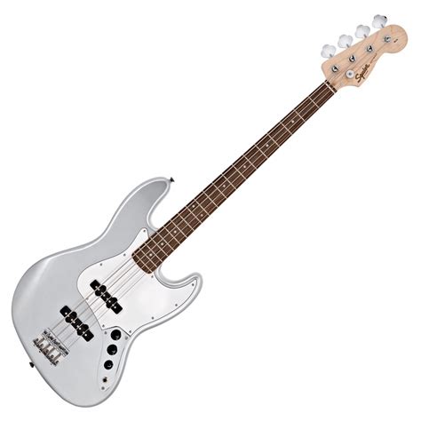 Squier Affinity Jazz Bass Slick Silver Gear4music