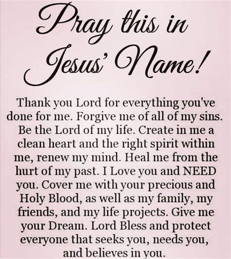 Pinterest Names Of Jesus Everyday Prayers Inspirational Prayers
