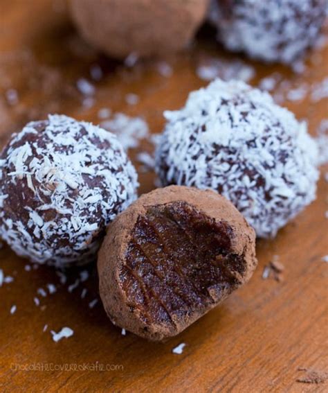Easy To Make Chocolate Fudge Balls No Added Sugar No Baking Required