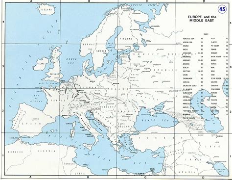 Blank Map Of Europe Before Ww2