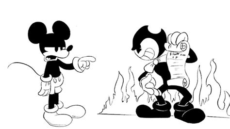 epic mickey and bendy batim comic dub animation compilation top bendy and the ink machine comic