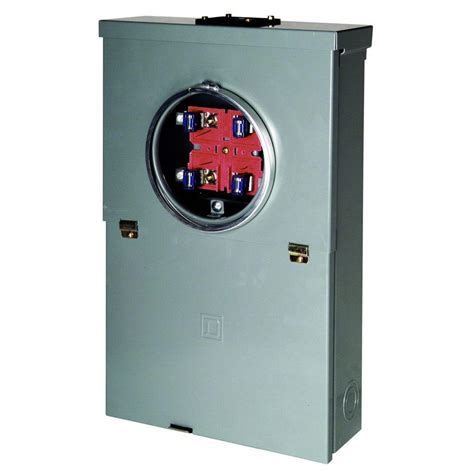 Square D Main Breaker Panel 100 Amp 10 Space 20 Circuit Outdoor Ring