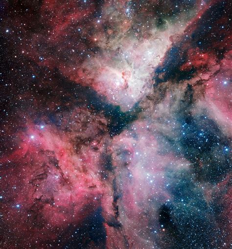 Vlt Survey Telescope Image Of The Carina Nebula