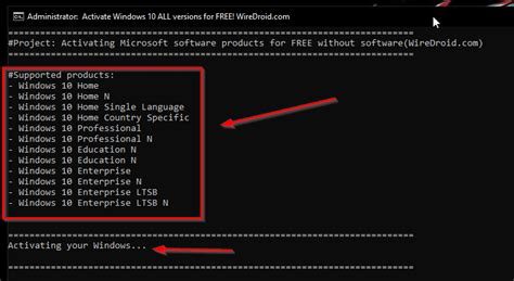 Free Activate Windows 10 Using Batch File Windows 10 Product Key Free