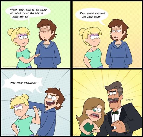 Ex By Turquoisegirl35 Gravity Falls Comics Gravity Falls Gravity Falls Funny