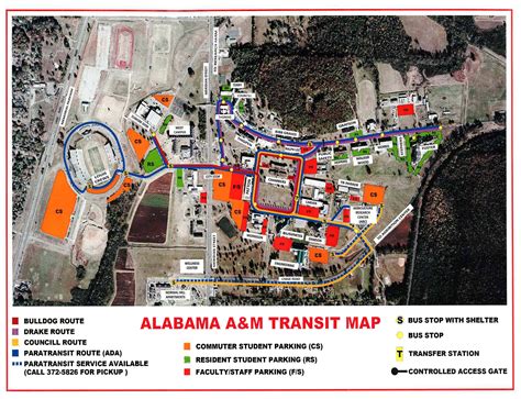 University Of Alabama Campus Map