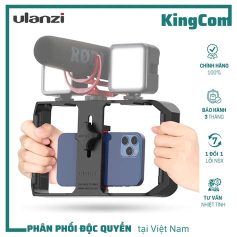 mua ulanzi u rig pro khung tay cầm chống rung hỗ trợ quay phim dùng cho Điện thoại hàng
