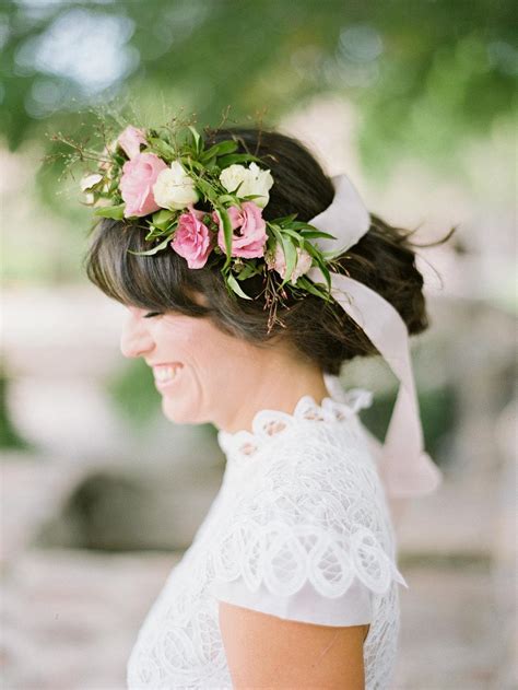 20 Bridal Flower Crowns We Love