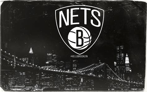 Hd wallpapers and background images Brooklyn Nets Logo 1920×1200 Wallpaper | Basketball ...