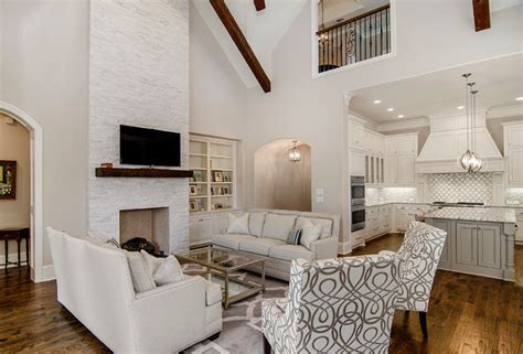 Mimosa Traditional Living Room Dallas By Hayes Signature Homes