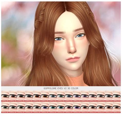 Kpop Simmer The Sims 4 And Kpop ♥ Color Eyes Sims
