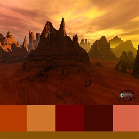 Desert Sunset Palette Perfect Palette Of Neutrals And Salmony Pinks I