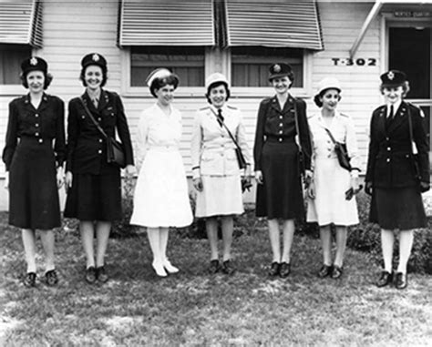 The Service And Dress Uniforms Worn In The Us Army Nurse Corps In Wwii