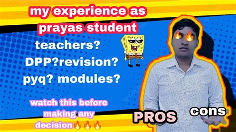 Prays Batch Review By Prayas Student All Pros And Cons Explained Physics Wallah Alakh