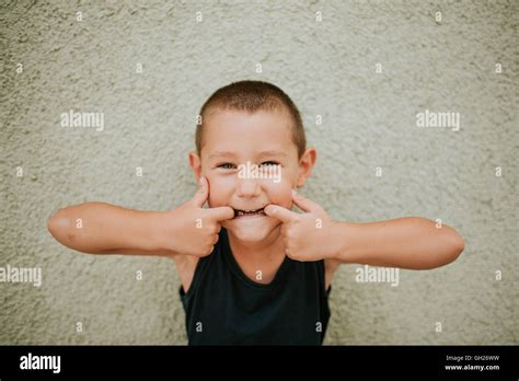 Kid Making Faces Hi Res Stock Photography And Images Alamy