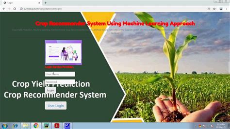 Crop Recommender System Using Machine Learning Approach Youtube