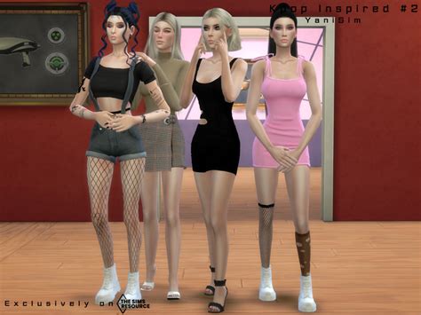 The Sims Resource Kpop Inspired 2 Pose Pack