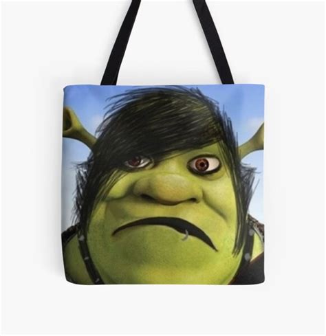 Emo Shrek Tote Bag For Sale By Alexis6214 Redbubble